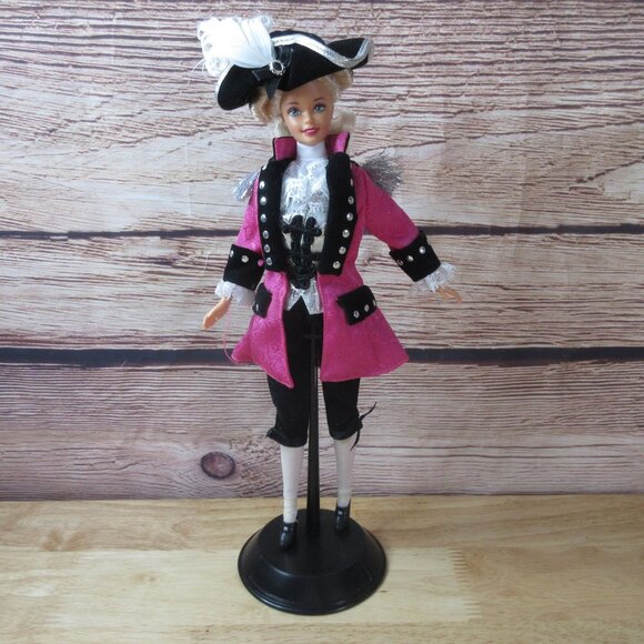 George Washington FAO Schwarz Limited Edition Barbie Doll 1996 Mattel #17557 - Picture 2 of 10